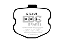 Load image into Gallery viewer, EBC 06-08 Chevrolet Corvette (C6) 7.0 (Z06) Redstuff Front Brake Pads EBC