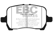 Load image into Gallery viewer, EBC 04-06 Chevrolet Cobalt 2.0 Supercharged Yellowstuff Front Brake Pads-Brake Pads - Performance-EBC
