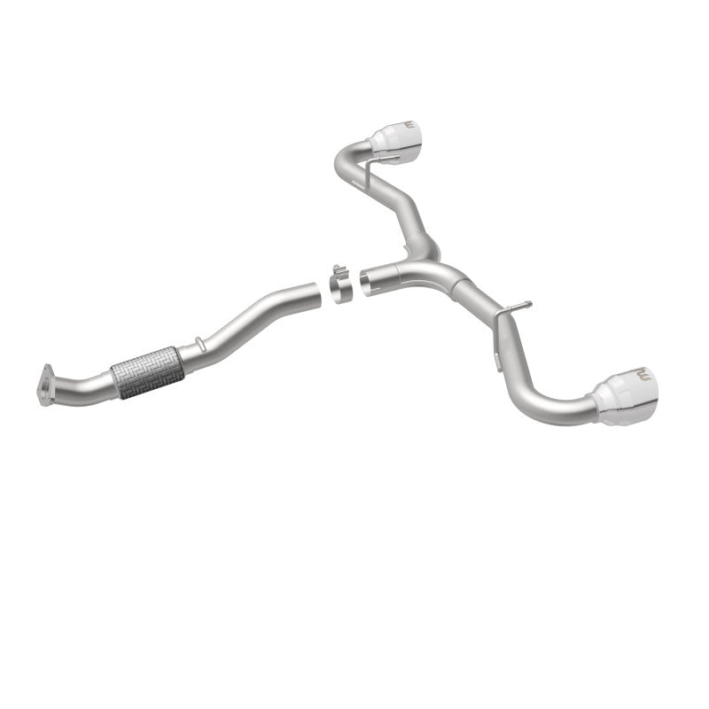 MagnaFlow Cat-Back 2015 Alfa Romeo 4C 1.7L SS 2.5in Dual Split Rear 4.in Tips Magnaflow