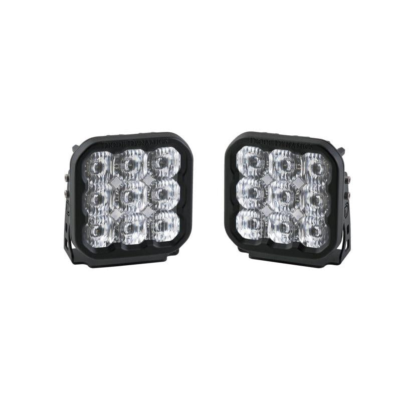 Diode Dynamics SS5 LED Pod Sport - White Driving (Pair)-Light Accessories and Wiring-Diode Dynamics-691025934908-