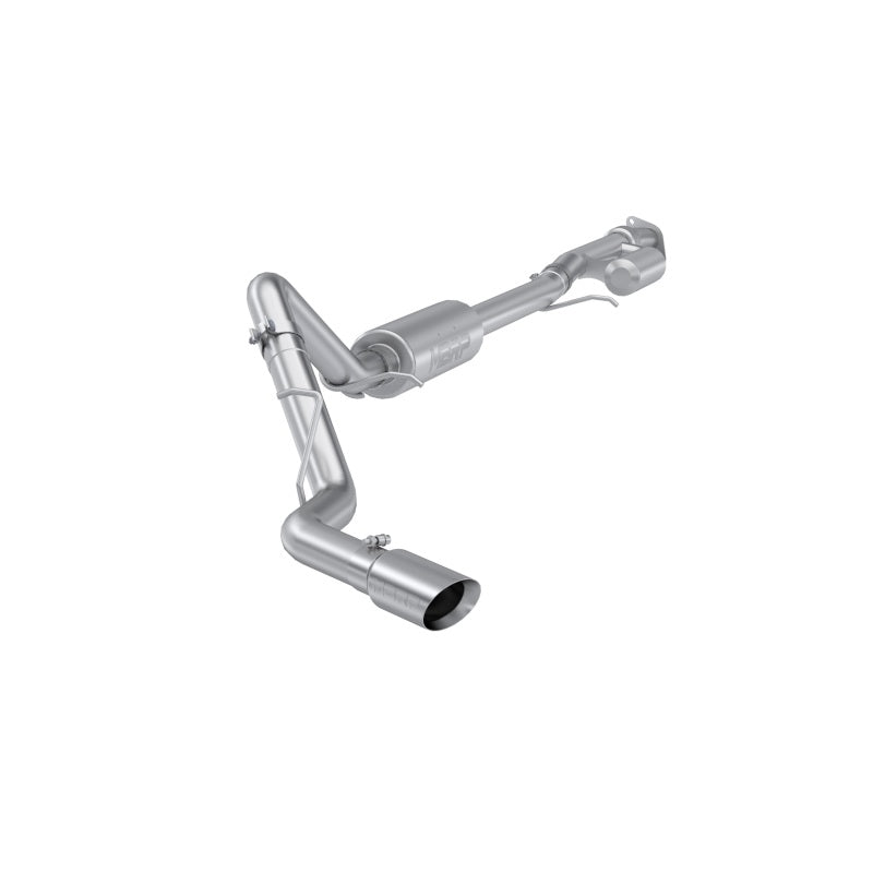 T304 Stainless Steel, 3 Cat-Back, Single Side Exit 2019-2024 1500 Silverado/ Sierra 2.7L-Axle Back-MBRP-882963133267-