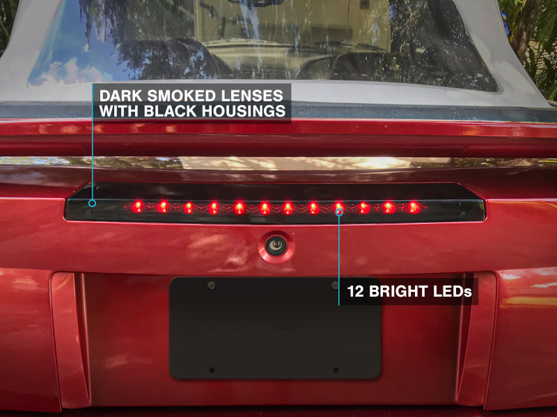 Raxiom 99-04 Ford Mustang Excluding Cobra Axial Series LED Third Brake Light (Smoked) Raxiom