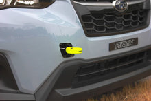 Load image into Gallery viewer, Perrin 2022 Subaru WRX / 18-21 Crosstrek / 14-21 Forester Tow Hook Kit (Front) - Neon Yellow Perrin Performance