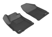 Load image into Gallery viewer, 3D MAXpider 2007-2012 Nissan Altima Coupe/Sedan Kagu 1st Row Floormat - Black-Floor Mats - Rubber-3D MAXpider