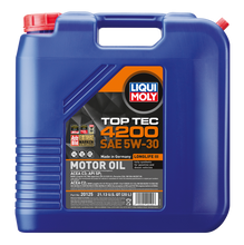 Load image into Gallery viewer, LIQUI MOLY 20L Top Tec 4200 New Generation Motor Oil SAE 5W30 LIQUI MOLY
