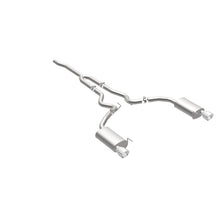Load image into Gallery viewer, MagnaFlow Cat Back, SS, 2.5in, Street, Dual Split Polished 4.5in Tips 2015 Ford Mustang Ecoboost Magnaflow