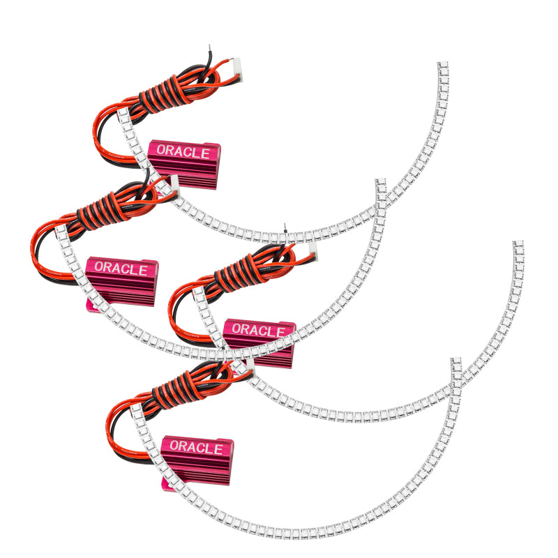 Oracle 10-13 Chevrolet Camaro LED Afterburner Tail Light Halo Kit - Red ORACLE Lighting