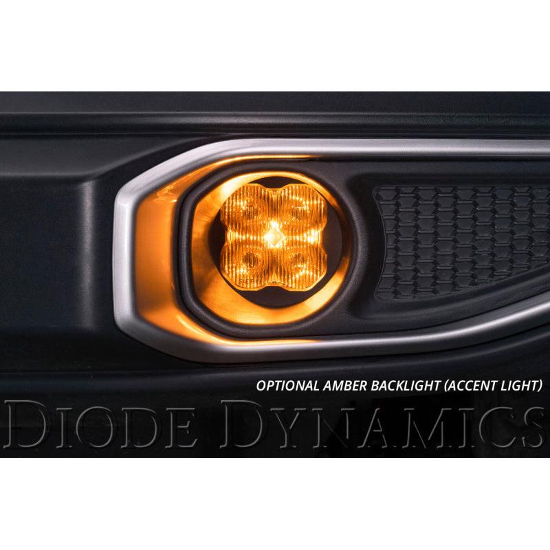 Diode Dynamics SS3 Sport Type A Kit ABL - Yellow SAE Fog-Light Accessories and Wiring-Diode Dynamics-691025933390-