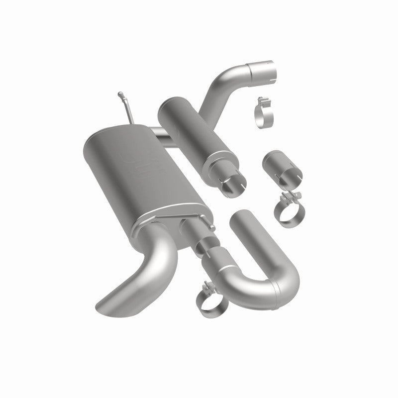 MagnaFlow 18-23 Jeep Wrangler JL 2.0L/3.6L Overland Series Axle-Back Exhaust-Axle Back-Magnaflow