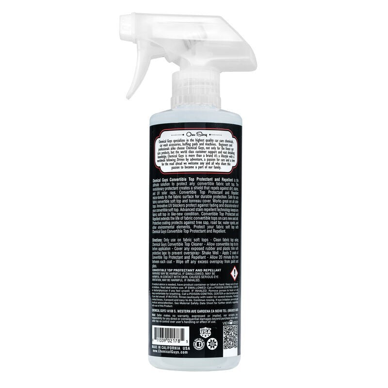 Chemical Guys Convertible Top Protectant & Repellent - 16oz-Surface Cleaners-Chemical Guys
