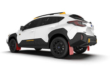 Load image into Gallery viewer, Rally Armor - 2024 Subaru Crosstrek (Wilderness Only) Red UR Mud Flap W/White Logo - No Drilling Req-Mud Flaps-Rally Armor