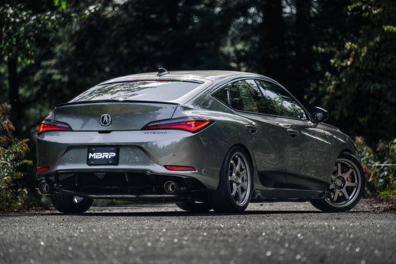 MBRP 22-24 Honda Civic SI 1.5L T304 SS 3in Cat-Back Exhaust 2.5in Dual Split Rear w/ Burnt End Tips-Catback-MBRP