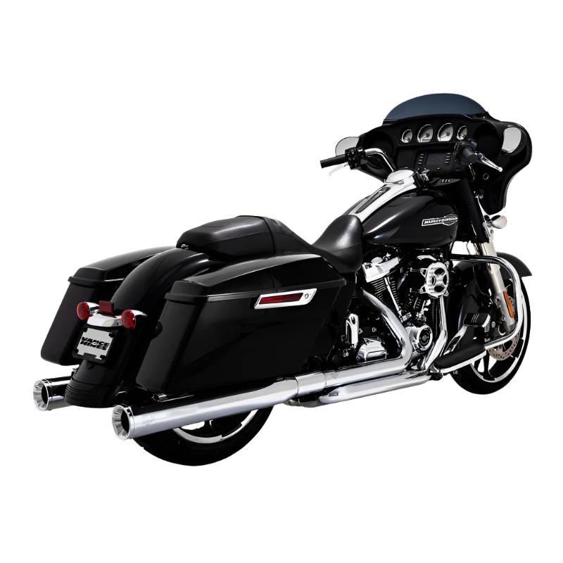 Vance & Hines HD Dresser Duals 17-22 HDr/Heatshield PCX Header Exhaust-Motorcycle Headers-Vance and Hines