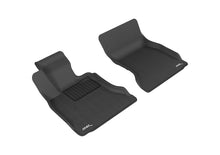Load image into Gallery viewer, 3D MAXpider 2011-2016 BMW 5 Series F10 Kagu 1st Row Floormat - Black-Floor Mats - Rubber-3D MAXpider