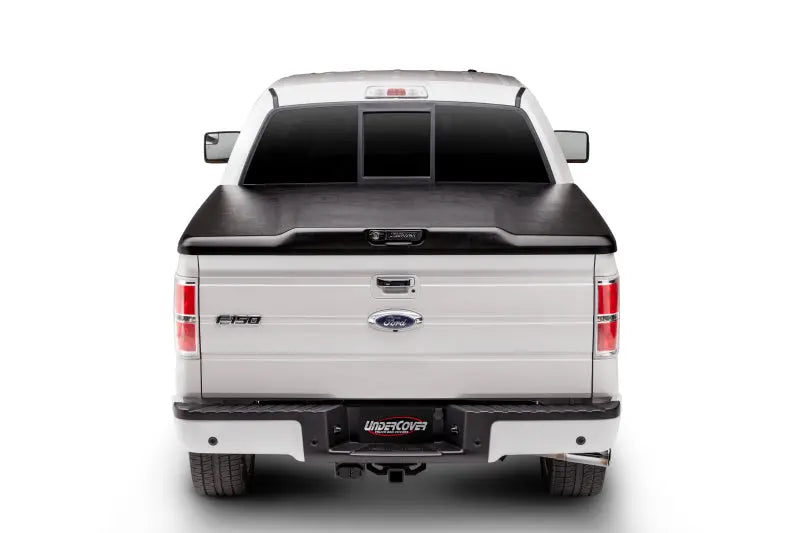 UnderCover 2021 Ford F-150 Ext/Crew Cab 6.5ft Elite Bed Cover - Black Textured Undercover