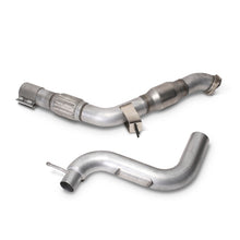 Load image into Gallery viewer, BBK 2015-16 Ford Mustang 3 Ecoboost Down Pipe With Cats BBK