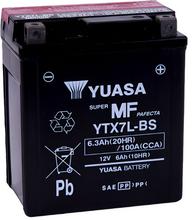Load image into Gallery viewer, Yuasa YTX7L-BS Maintenance Free AGM 12 Volt Battery (Bottle Supplied)-Batteries-Yuasa Battery