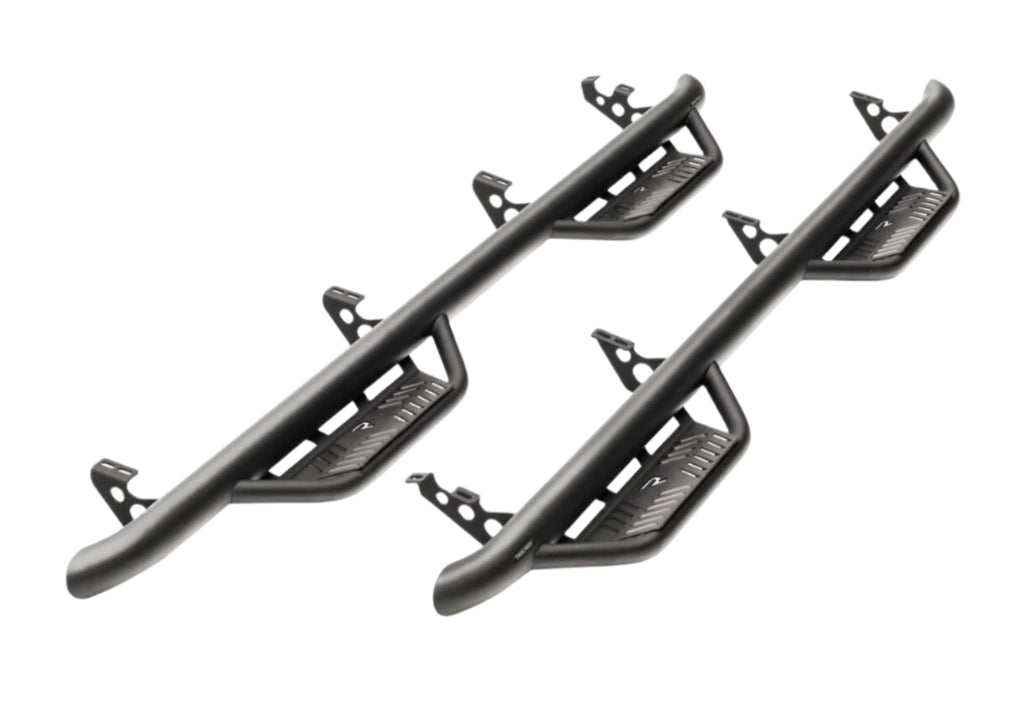 N-Fab 2021 Ford Bronco 2 Door SRW Podium LG - Wheel 2 Wheel - 3in - Tex. Black N-Fab