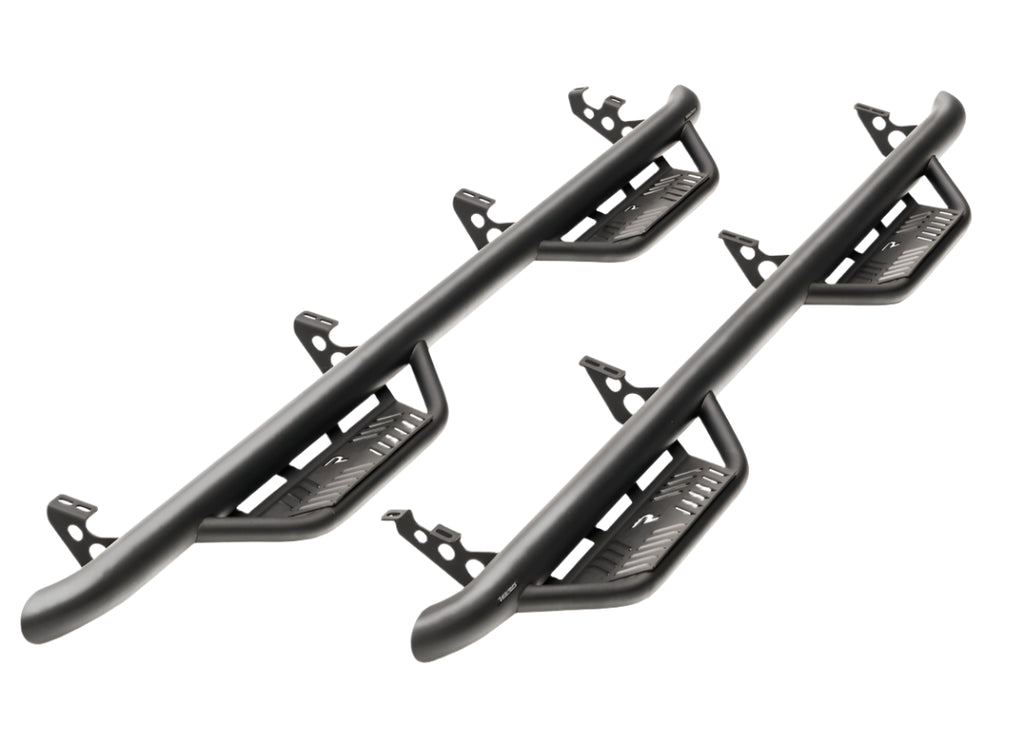 N-Fab Podium LG 07-13 Chevy-GMC 2500/3500 07-10 1500 Crew Cab - Tex. Black - 3in N-Fab