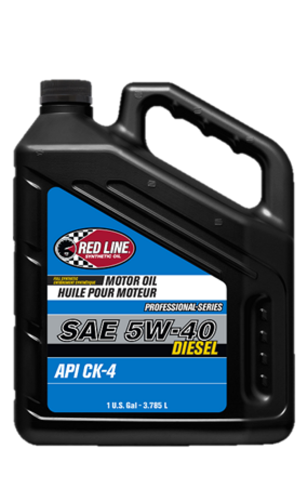 Red Line Pro-Series Diesel CK4 5W40 Motor Oil - Gallon Red Line