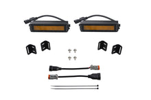 Load image into Gallery viewer, Diode Dynamics 2022 Toyota Tundra SS6 LED Fog Light Kit - Amber Wide-Fog Lights-Diode Dynamics-195995129376-