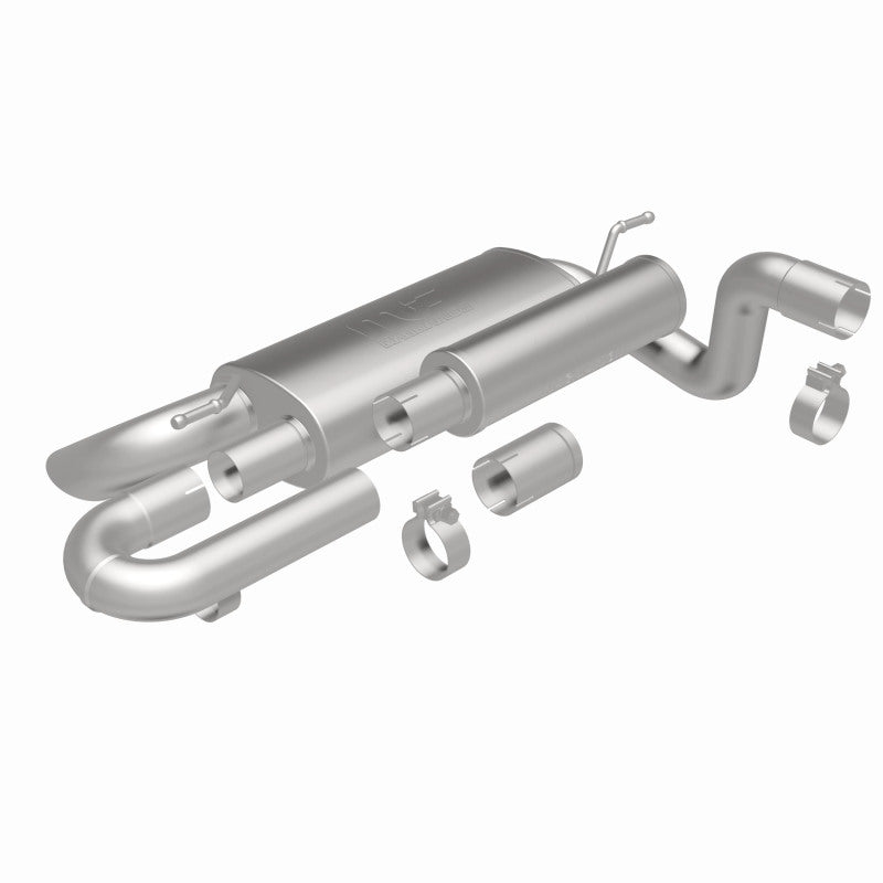 MagnaFlow 18-23 Jeep Wrangler JL 2.0L/3.6L Overland Series Axle-Back Exhaust-Axle Back-Magnaflow