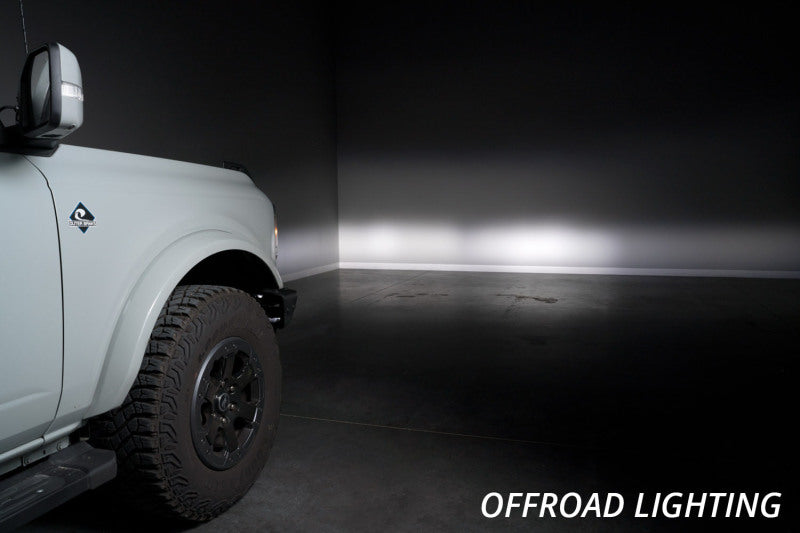 Diode Dynamics 21-Up Ford Bronco Stage Series Fog Pocket Kit - Yellow Max-Fog Lights-Diode Dynamics-691025930832-