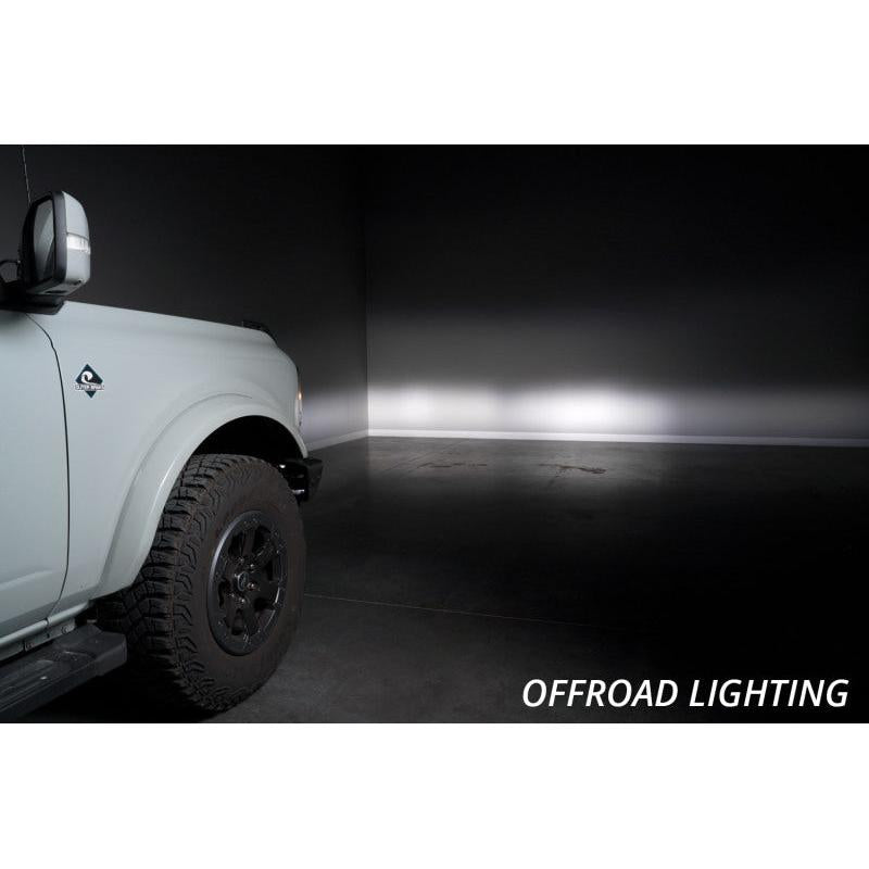 Diode Dynamics 2021 Ford Bronco Stage Series Fog Pocket Kit - Yellow Pro-Fog Lights-Diode Dynamics-691025930818-