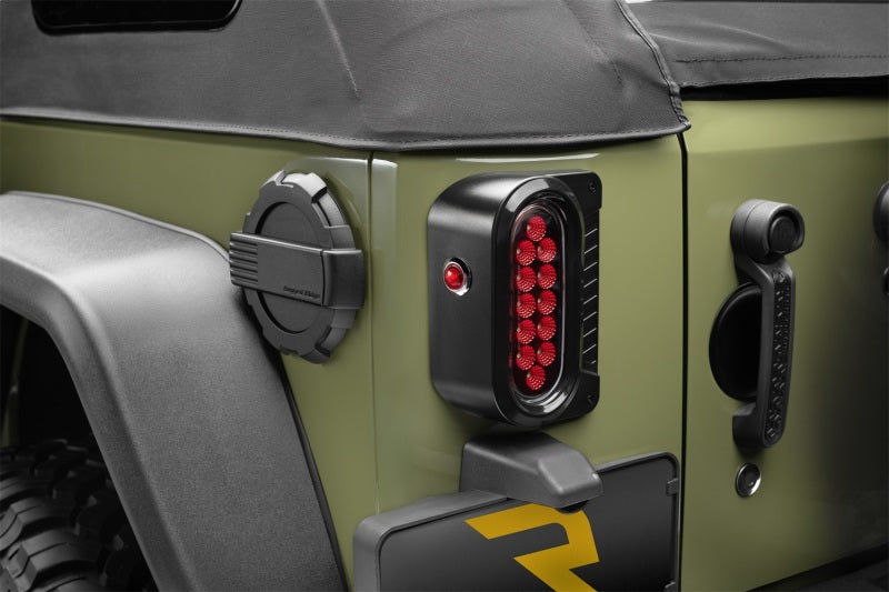 Rugged Ridge 07-18 Jeep Wrangler JK 2-Door and 4-Door Unlimited  Flush Mount Tail Light - Black Ops Auto Works