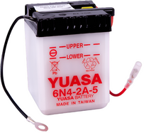 Load image into Gallery viewer, Yuasa 6N4-2A-5 Conventional 6 Volt Battery-Batteries-Yuasa Battery