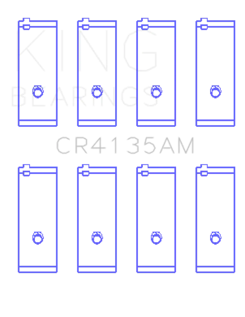 King 85-01 Toyota 5SFE L4 DOHC 16 Valves (Size STD) Rod Bearing Set King Engine Bearings