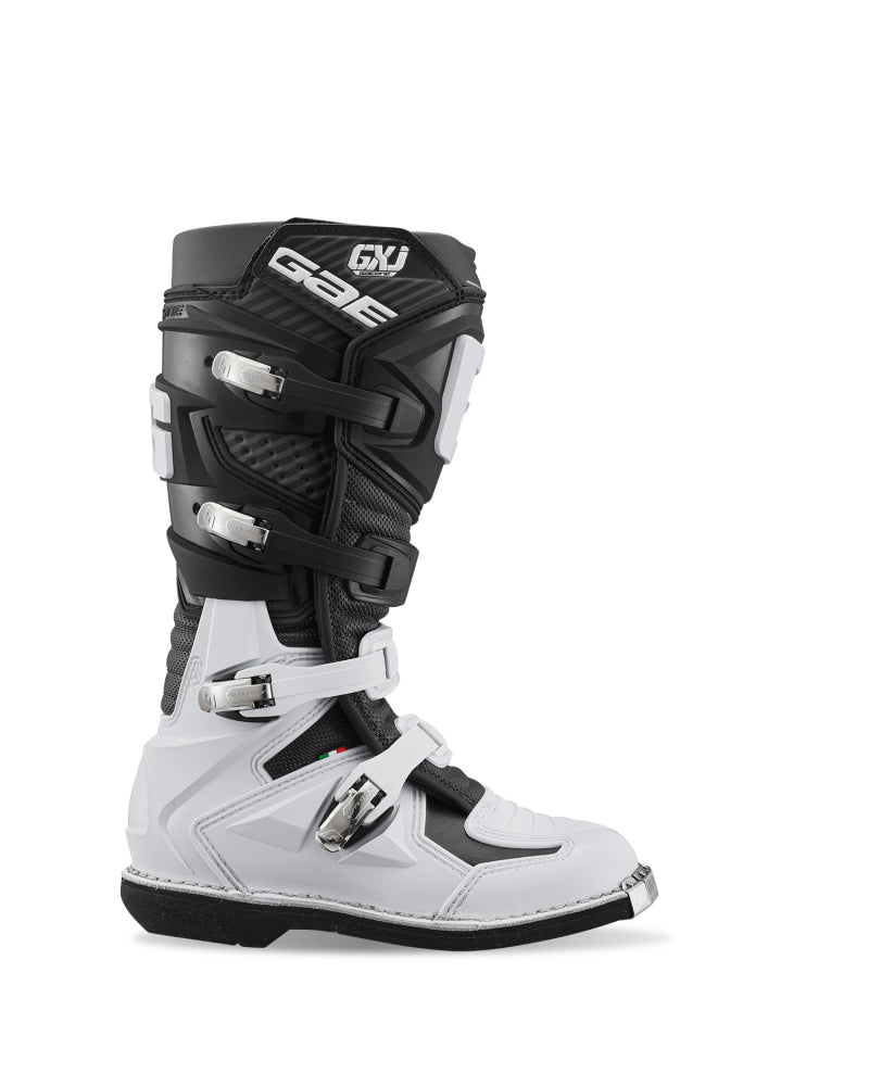 Gaerne GXJ Boot Black/White Size - Youth 1 Gaerne