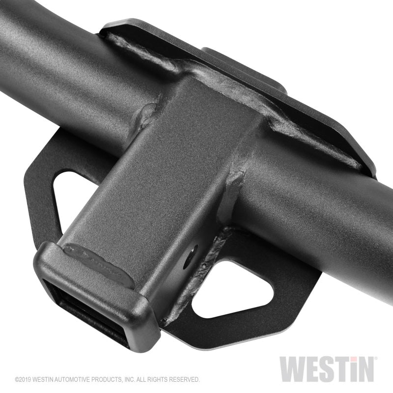 Westin 15-22 Chevrolet Colorado Outlaw Bumper Hitch Receiver - Textured Black-Hitch Receivers-Westin