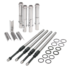 Load image into Gallery viewer, S&amp;S Cycle 1999+ BT Stock Engine Height w/ 4.937in Length Cylinders Adjustable Pushrod Set-Push Rods-S&amp;S Cycle