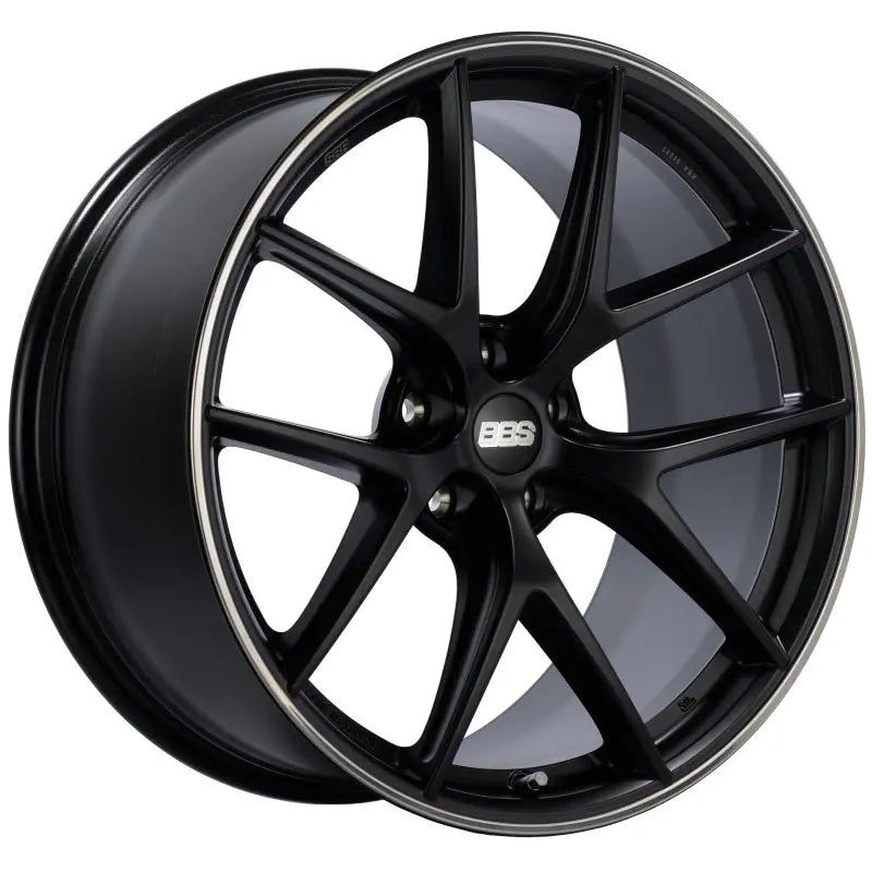 BBS CI-R 20x11.5 5x120 ET52 Satin Black Rim Protector Wheel -82mm PFS/Clip Required BBS