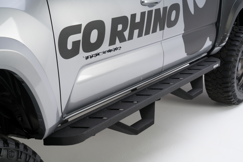 Go Rhino 99-16 Ford F-250 RB10 Complete Kit w/RB10 + Brkts + 2 RB10 Drop Steps Go Rhino