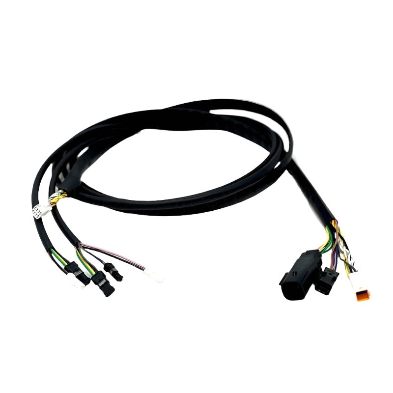 NAMZ 2022+ Indian Chief Models Plug-N-Play Handlebar Control Xtension Harness 18in. - Black Ops Auto Works