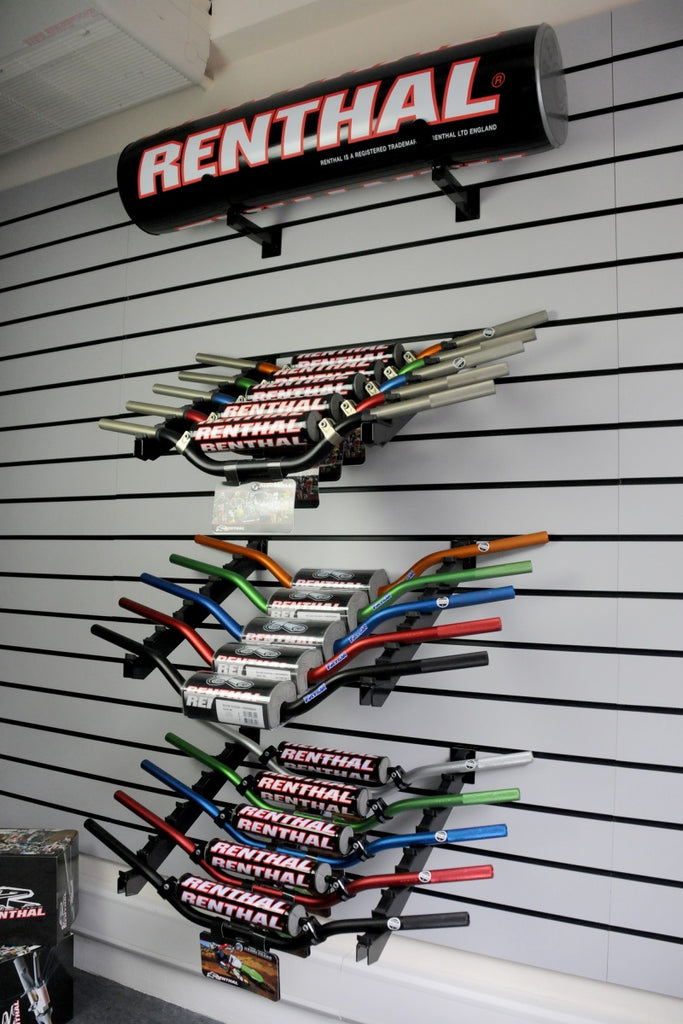 Renthal Handlebar Slatwall Display - Black Ops Auto Works