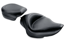 Load image into Gallery viewer, Mustang 04-21 Harley Sportster 3.3 Gallon Standard Touring Solo Seat - Black Mustang Motorcycle