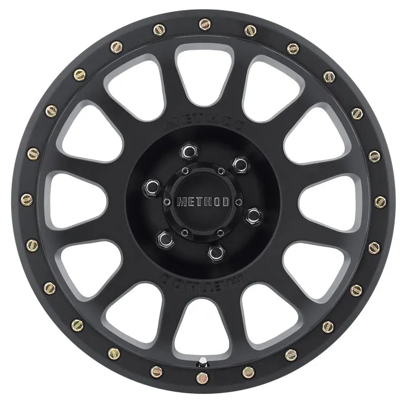 Method MR305 NV 20x10 -18mm Offset 6x135 94mm CB Matte Black Wheel Method Wheels
