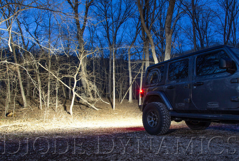 Diode Dynamics 18-21 Jeep JL Wrangler SS30 Rear Hardtop Bracket Kit - White Flood Diode Dynamics