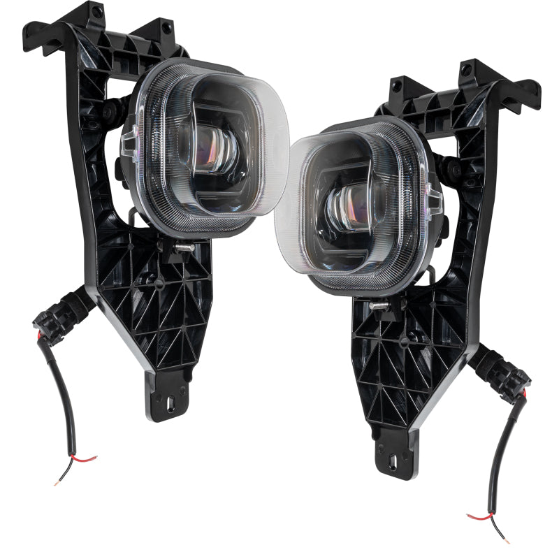 Oracle 05-07 Ford Superduty High Powered LED Fog (Pair) - 6000K-Fog Lights-ORACLE Lighting