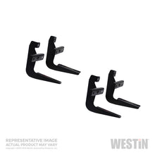Load image into Gallery viewer, Westin 2001-2007 Chevy Silverado Classic 1500/2500HD/3500 Crew Cab Running Board Mount Kit - Black Westin