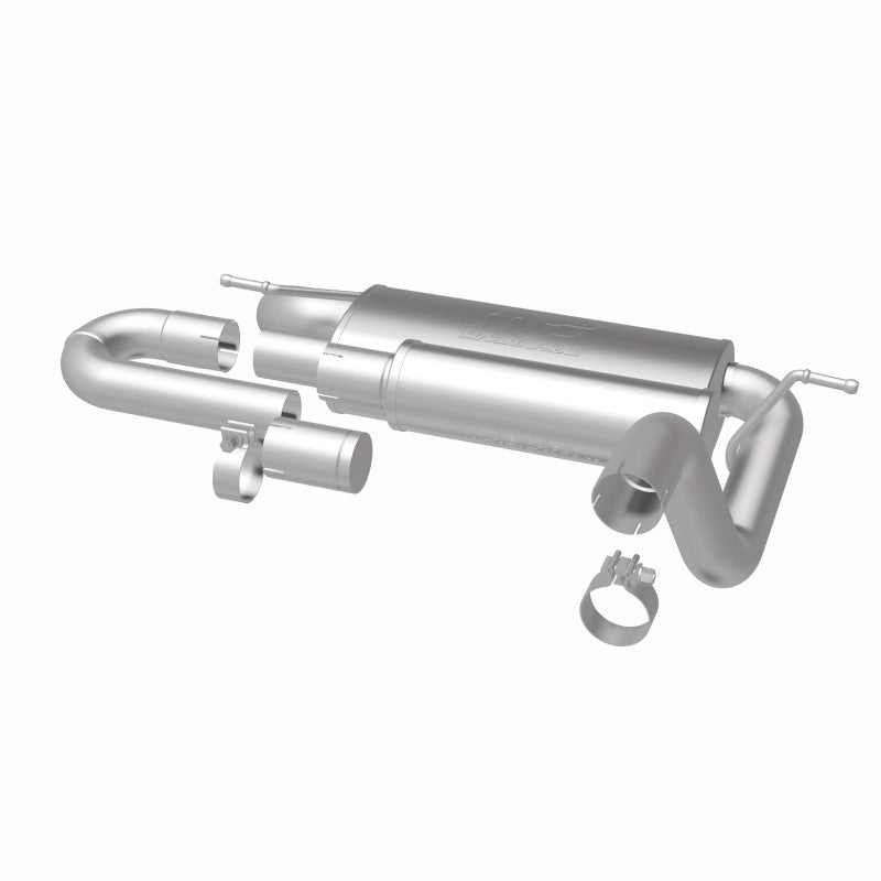 MagnaFlow 18-23 Jeep Wrangler JL 2.0L/3.6L Overland Series Axle-Back Exhaust-Axle Back-Magnaflow