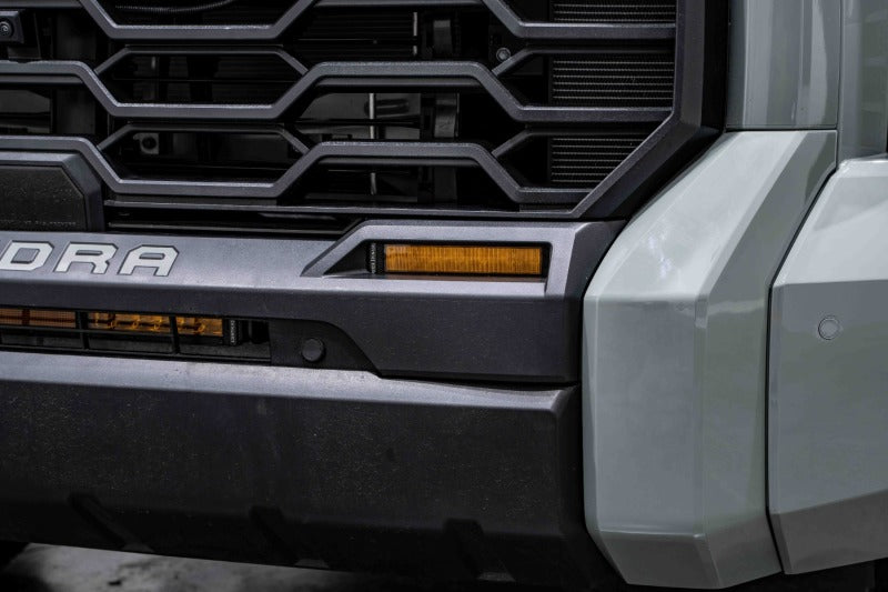 Diode Dynamics 2022 Toyota Tundra SS6 LED Fog Light Kit - Amber Wide-Fog Lights-Diode Dynamics-195995129376-