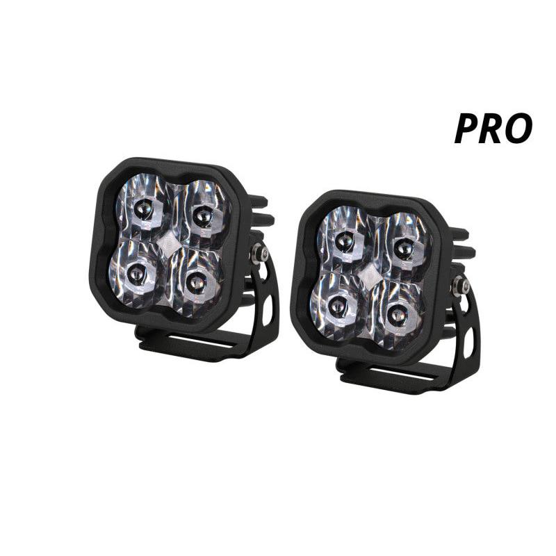 Diode Dynamics SS3 Pro ABL - White SAE Fog Standard (Pair)-Light Accessories and Wiring-Diode Dynamics-691025931600-