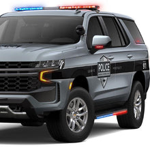 Load image into Gallery viewer, Putco 15-23 Chevrolet Tahoe Blade Rocker Kits Sideliners - Blue &amp; White w/ White Override-Light Mounts-Putco