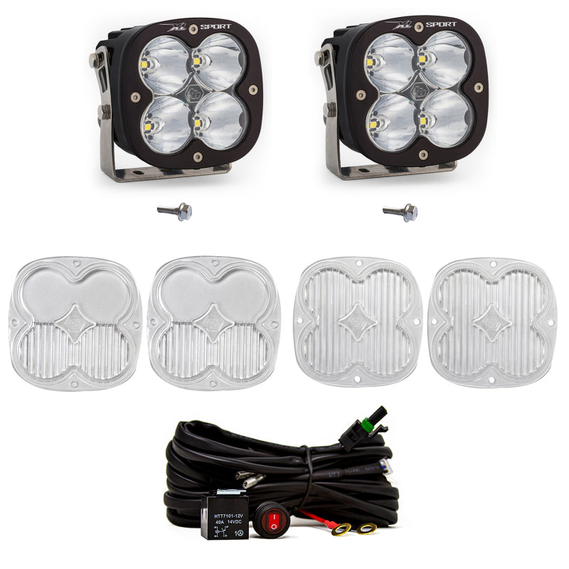 Baja Designs 2021+ Ford Bronco A Piller Light Kit XL Sport Spot-Light Bars & Cubes-Baja Designs-810031743803-