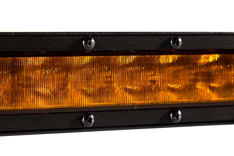 Diode Dynamics 18 In LED Light Bar Single Row Straight - Amber Combo Each Stage Series Diode Dynamics