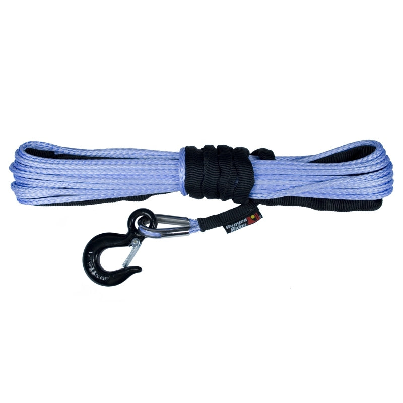 Rugged Ridge Synthetic Winch Line Blue 1/4in X 50 feet Rugged Ridge